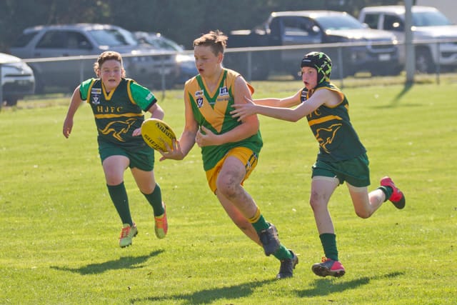 Football WDJFL U14s Hallora Vs. Garfield - 01.05.2021 