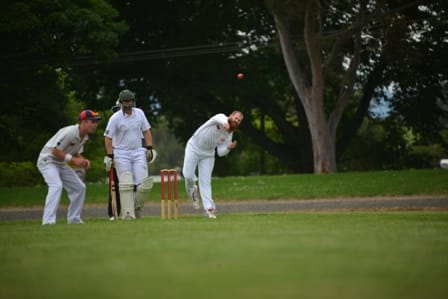 Jeff's stunning bowling