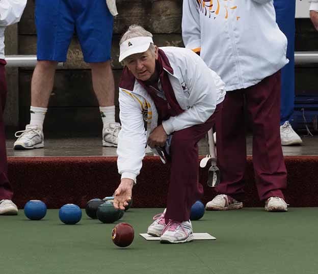Bowling in the rain
