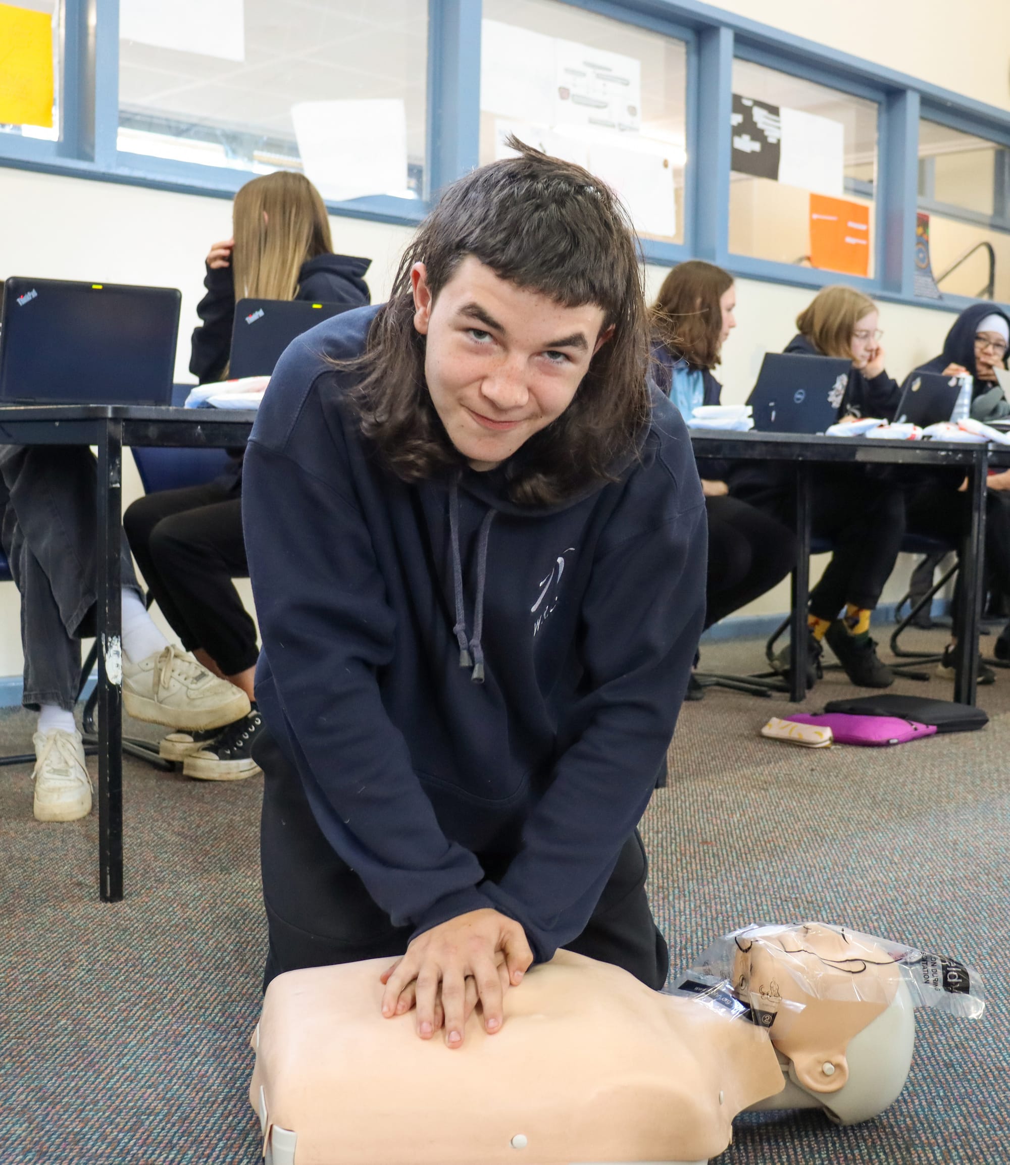 Students learn vital life saving skills