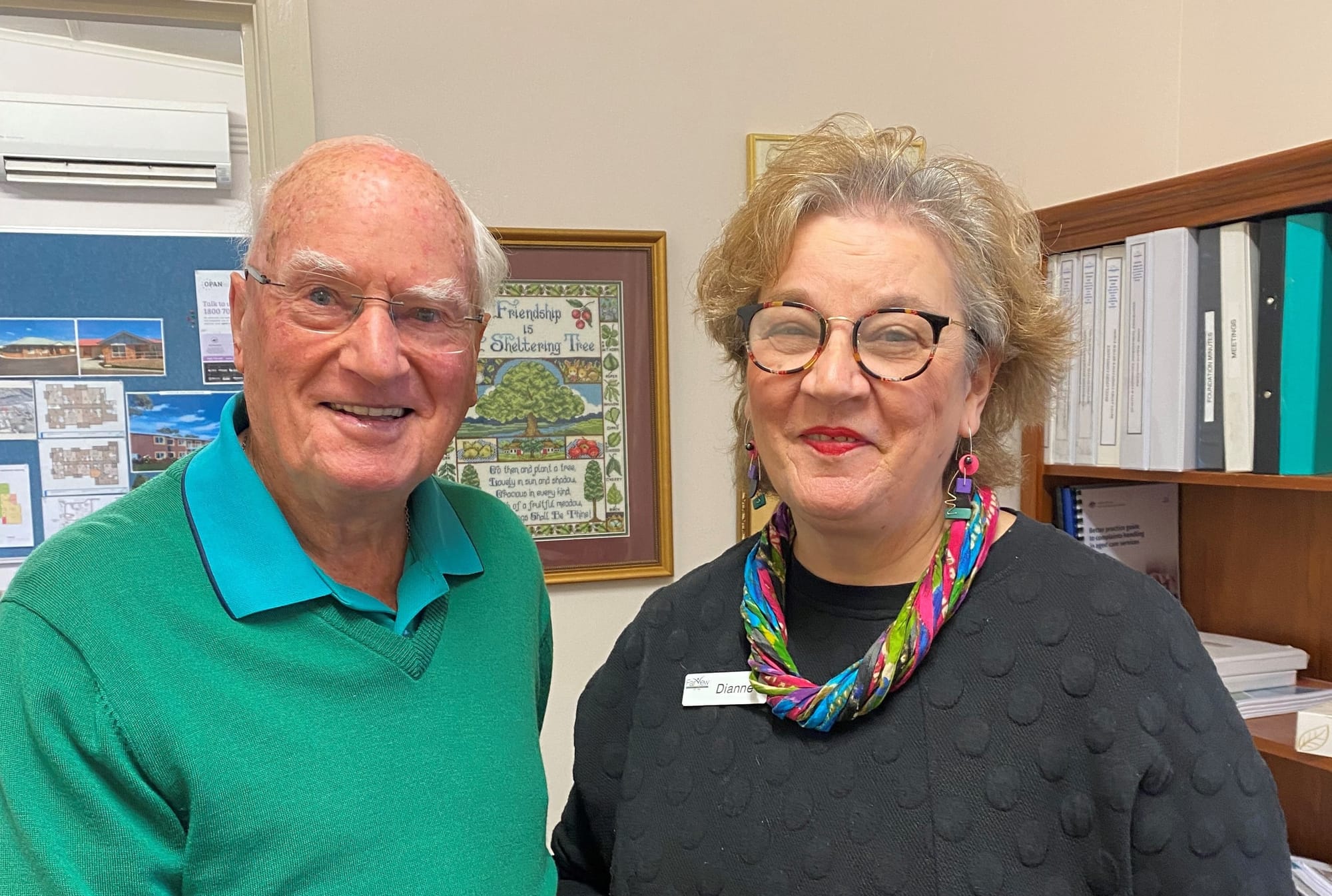 Dianne Wallace shows strong commitment to Fairview