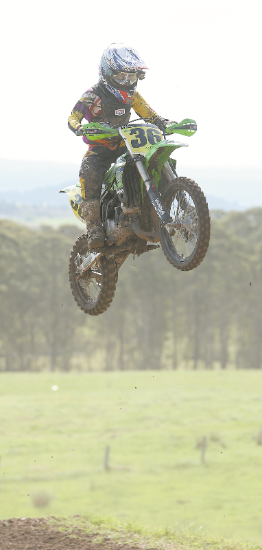 Bailey's motorcross success