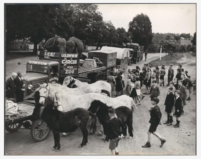 Snapshot of the past: circus comes to Drouin