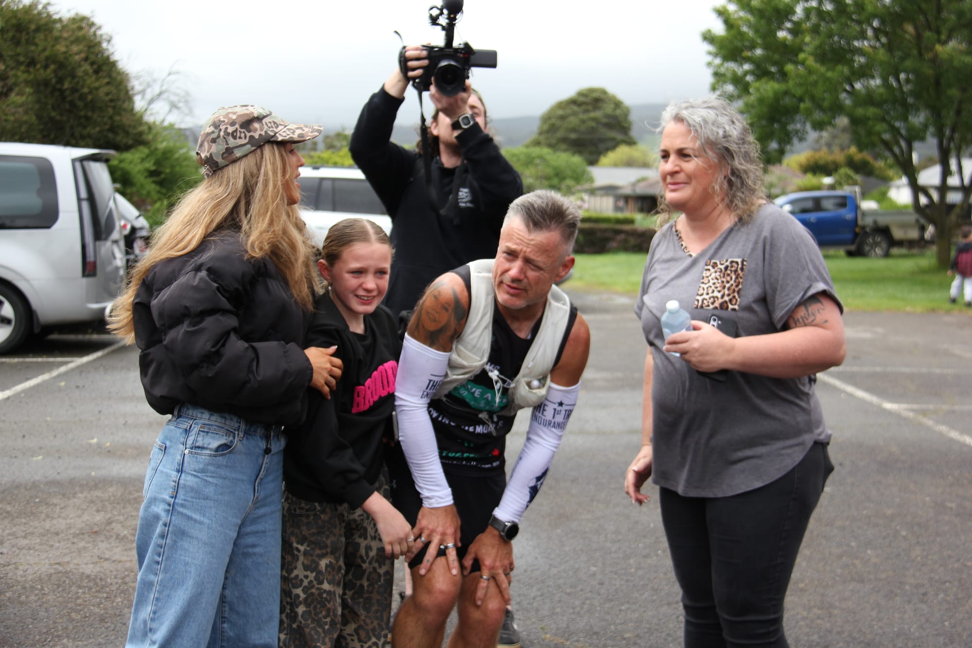 Emotional finish for mental health run