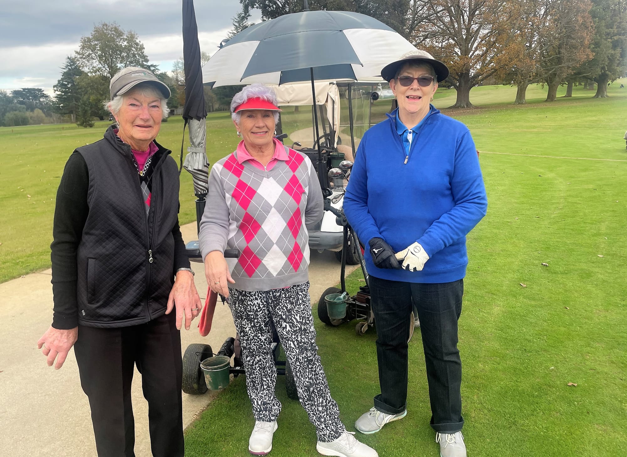 Cold and wet start to winter golf