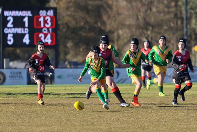 Football WDJFL (U10's) Warragul Vs. Garfield  - 03.07.2021 