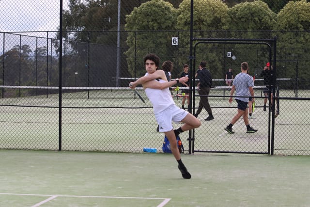 Tennis Junior Sec 2- 20112021