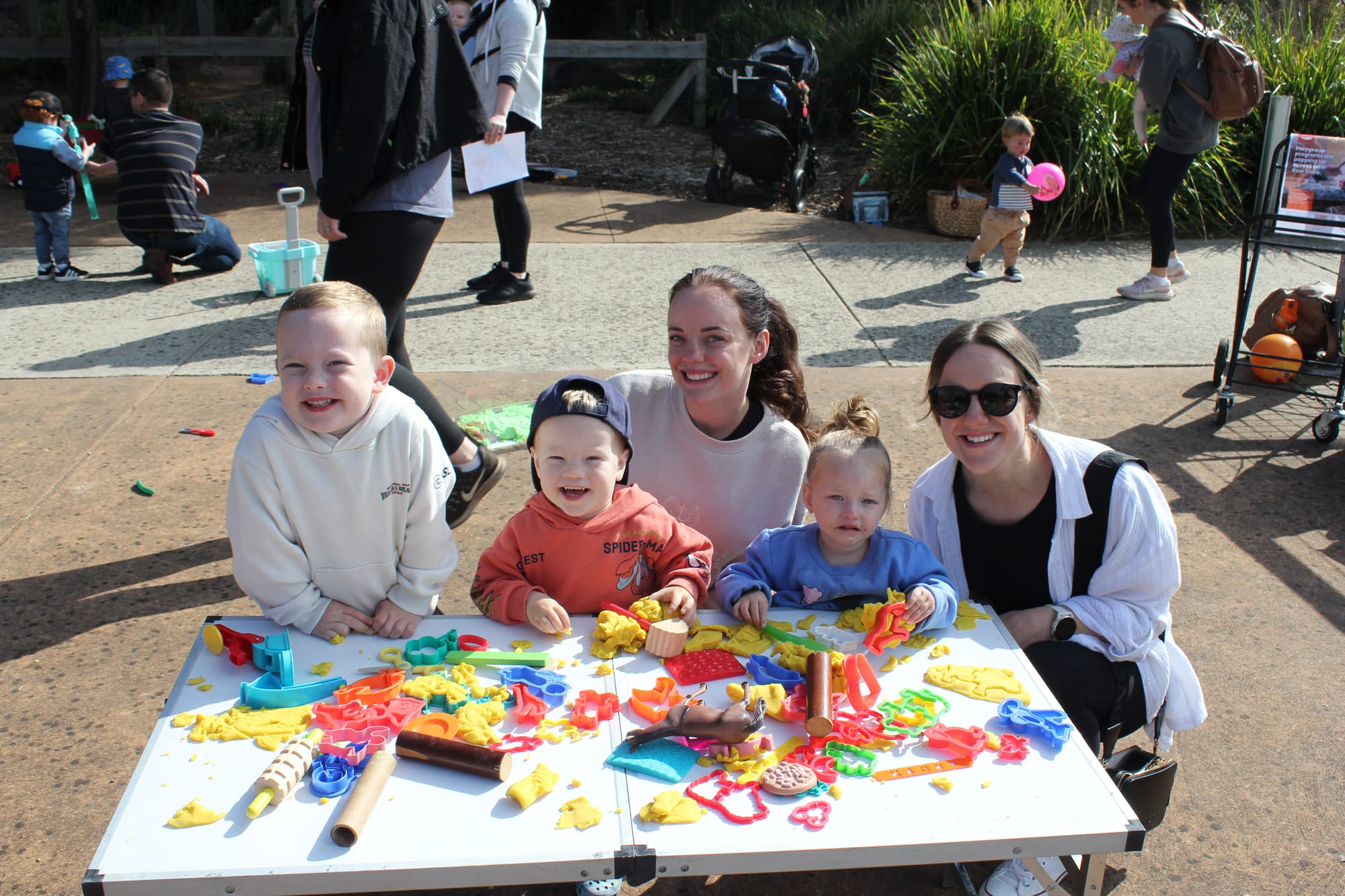 Pop-up play in the park