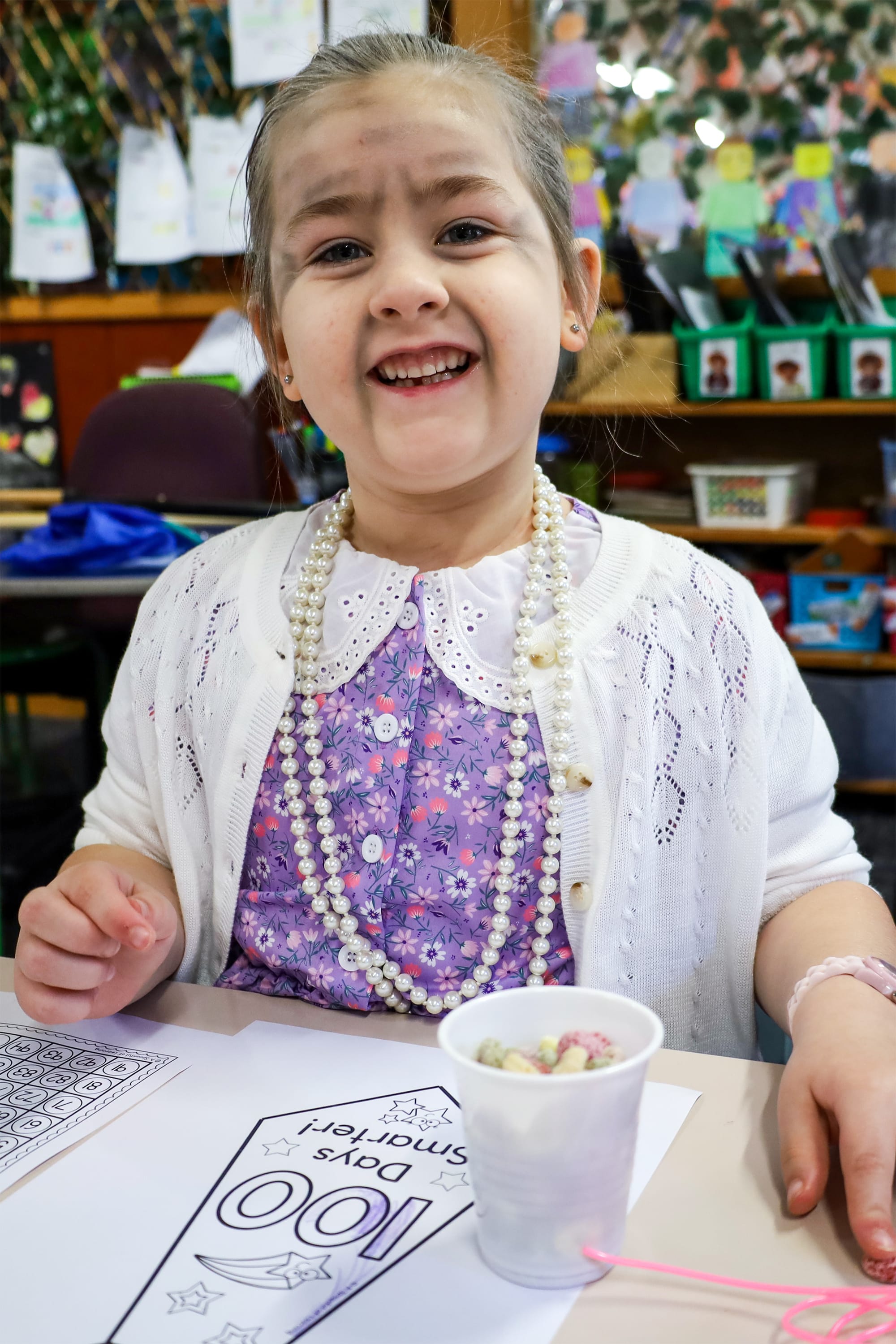 Preps sport stylish centenarian looks