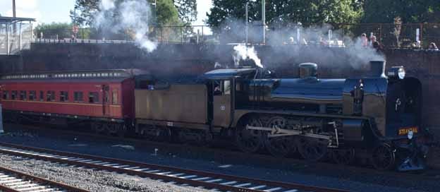 Steam train attracts thousands