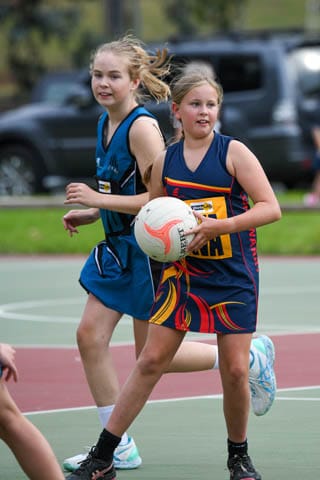 Netball- Yarragon Vs Longwarry U13s 01-02-21