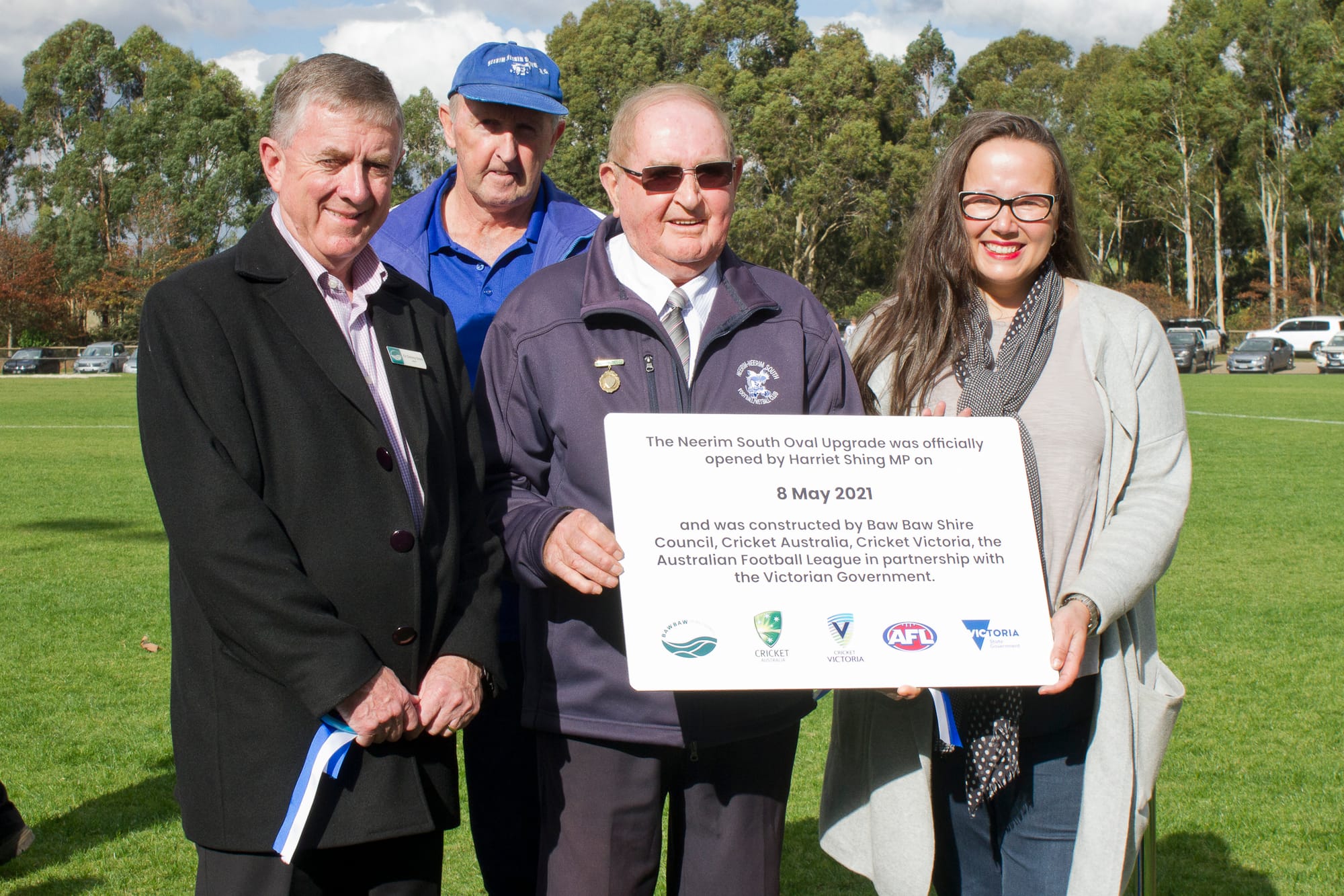 Cats return to play on new look ground at Neerim South