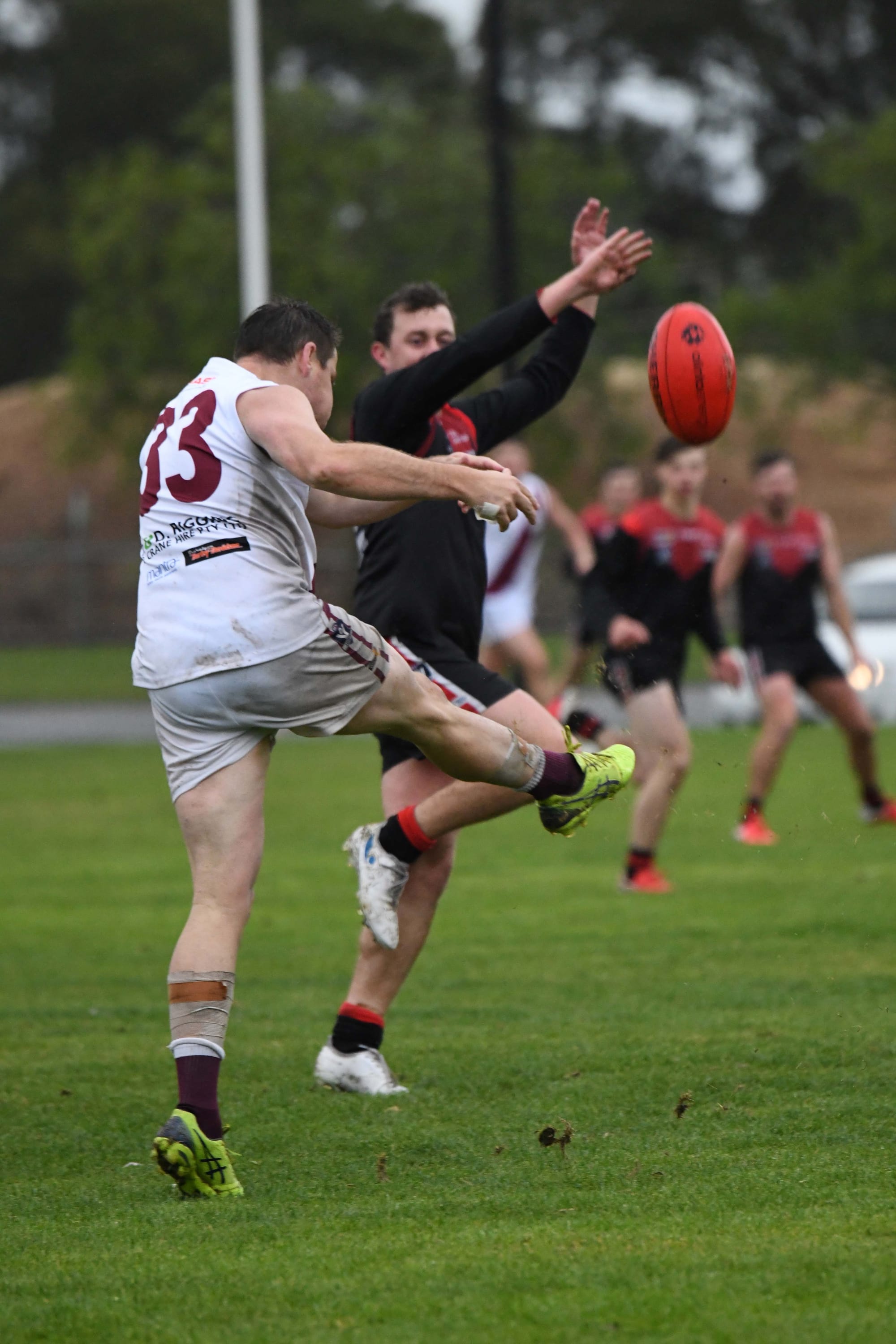 Football GNFL Seniors Warragul Vs. Traralgon 3rd Qtr - 07.05.2022