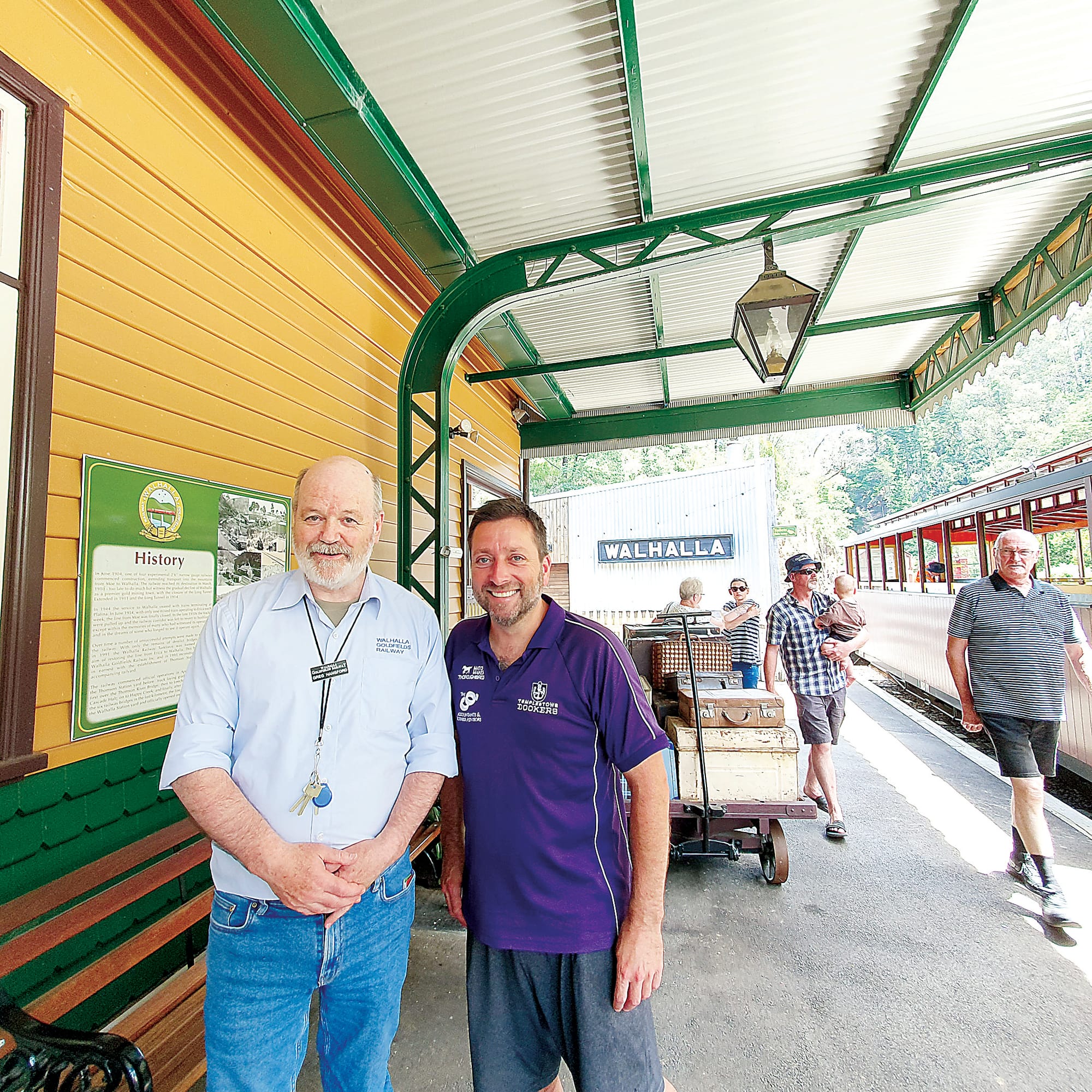 Walhalla railway extension builds supporter base