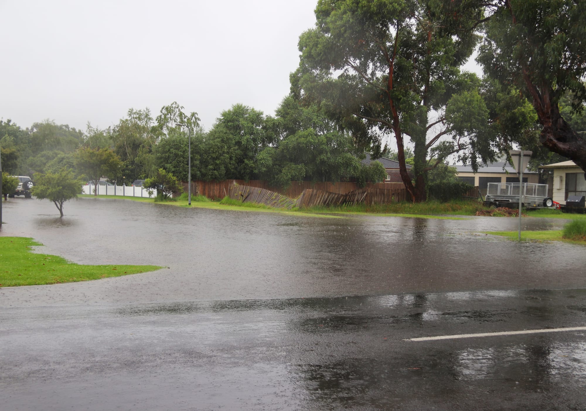 A month of rain in just one day