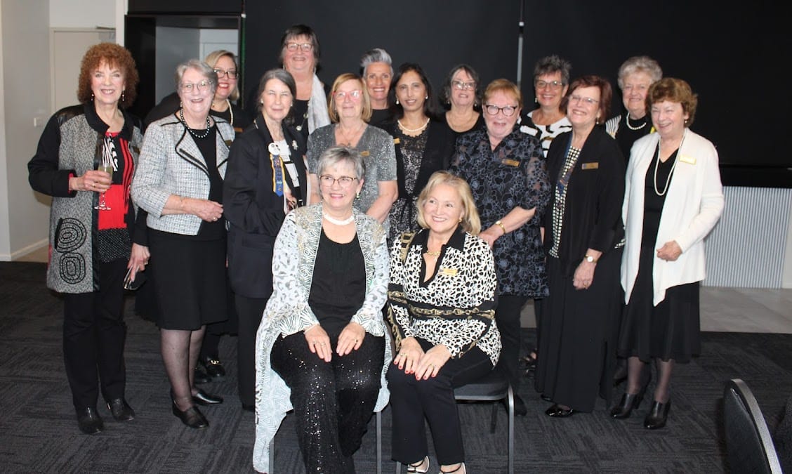 Lynne inducted national Inner Wheel president