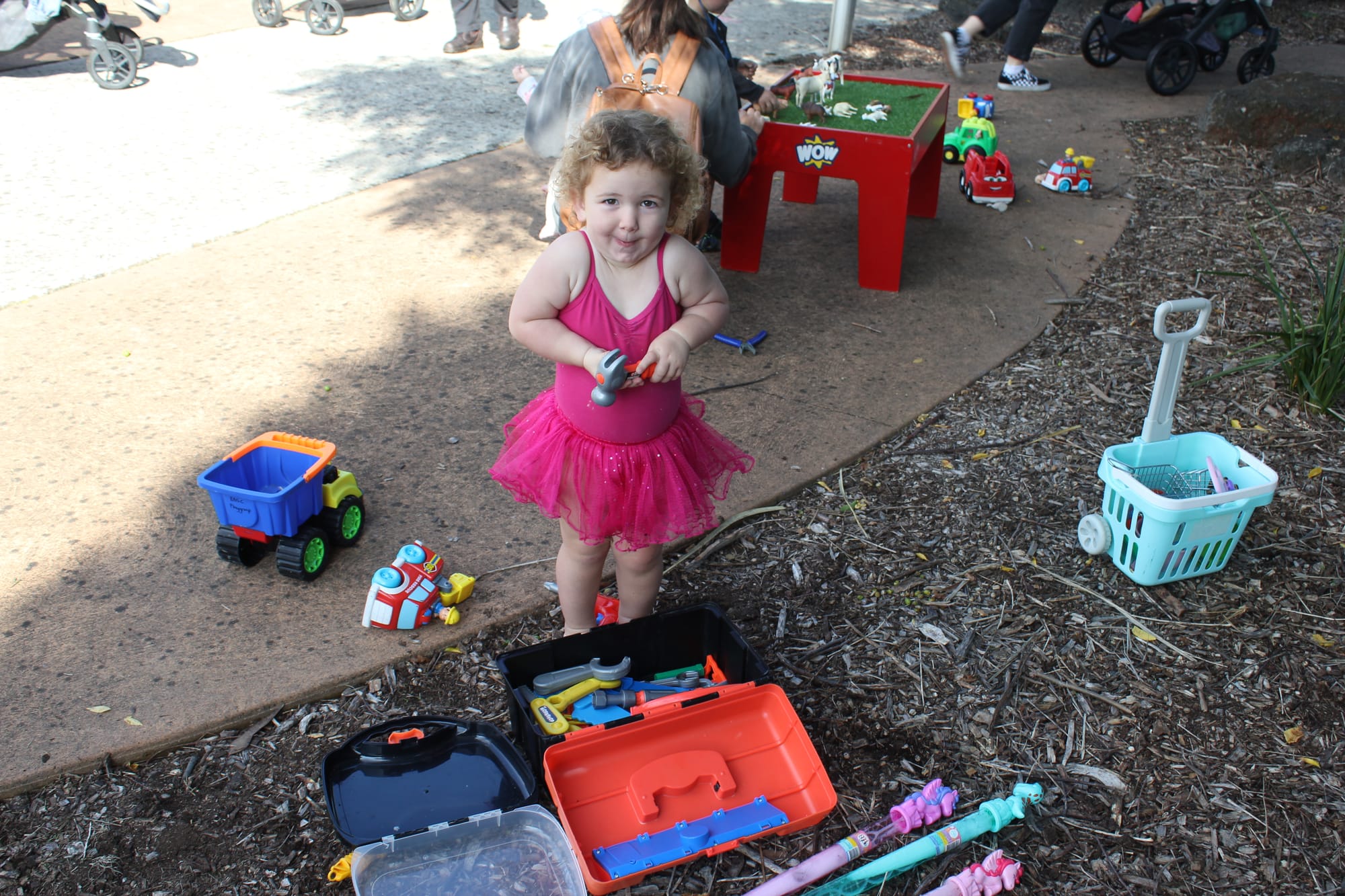 Jade Grace takes to the tool box