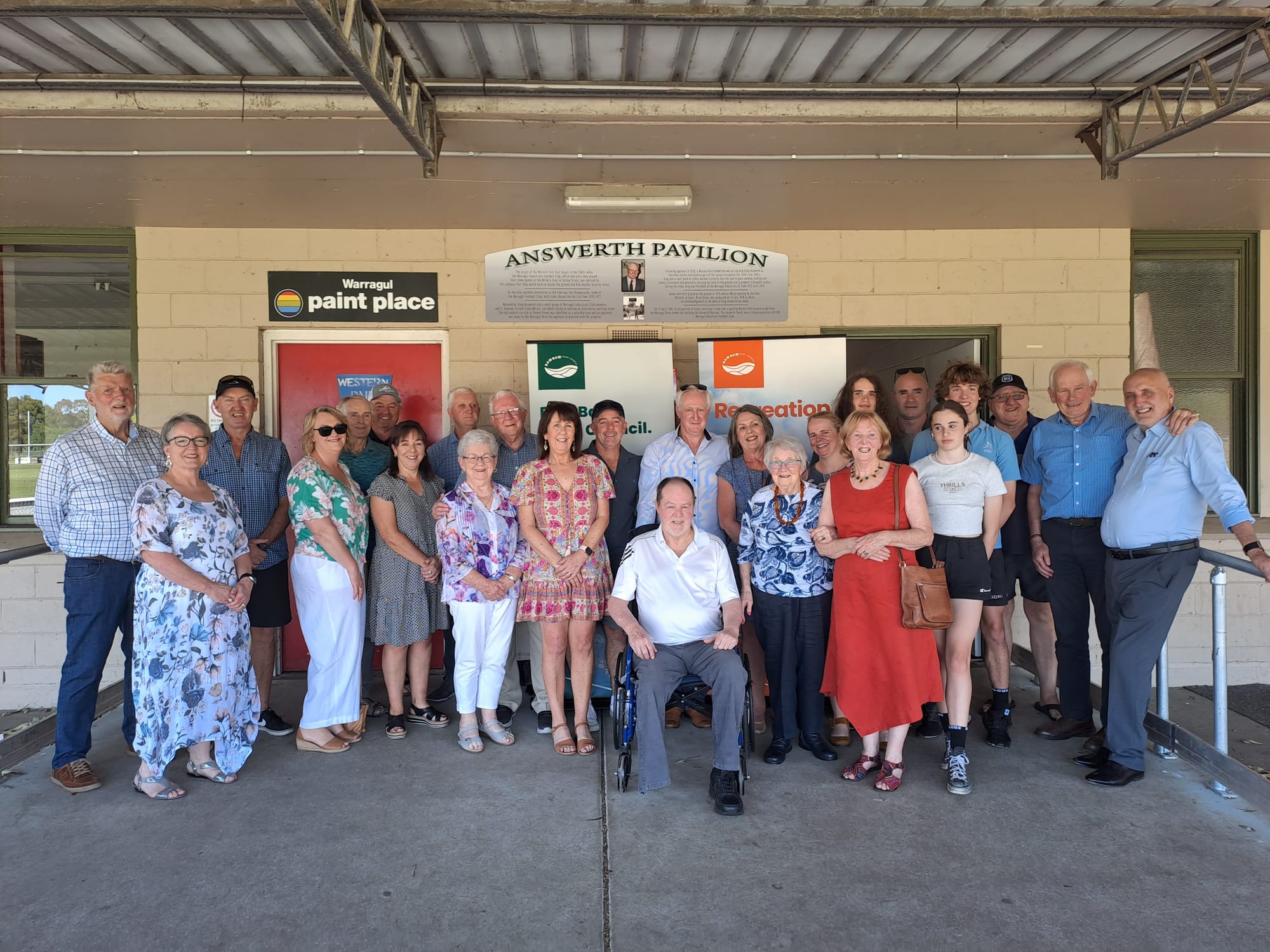 Answerth Pavilion now official