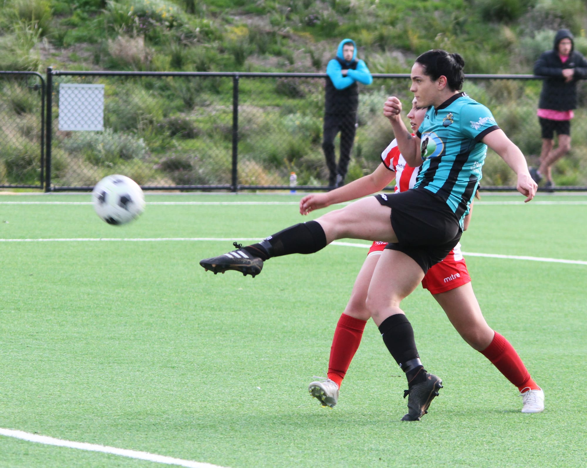 United triumph in soccer showdowns