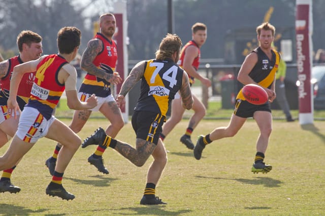 Football EDFL Seniors Lang Lang Vs. Longwarry - 01052021 