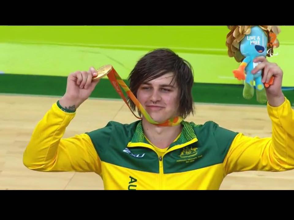 Gold medal win for Jayden