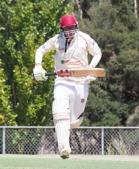 Cricket finals action