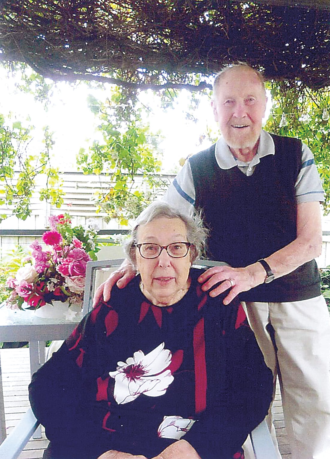 A diamond milestone for Drouin couple