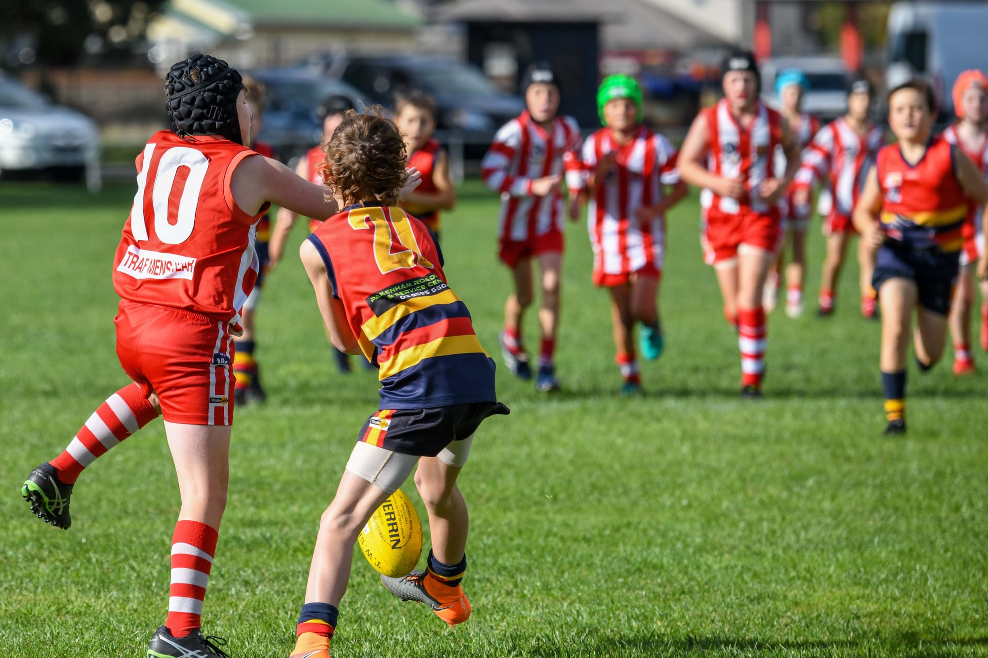 Football WDJFL (U12's) Trafalgar Vs. Longwarry - 30.04.2022