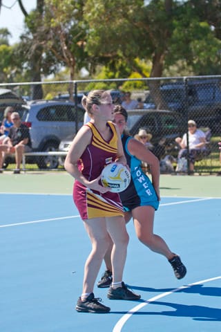 Netball GFL B Grade Wonthaggi v Drouin - 03042021 