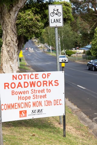 Sutton Street Roadworks- 13.01.2022