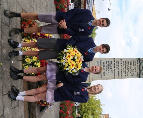Solemn ceremonies honour lives lost in war