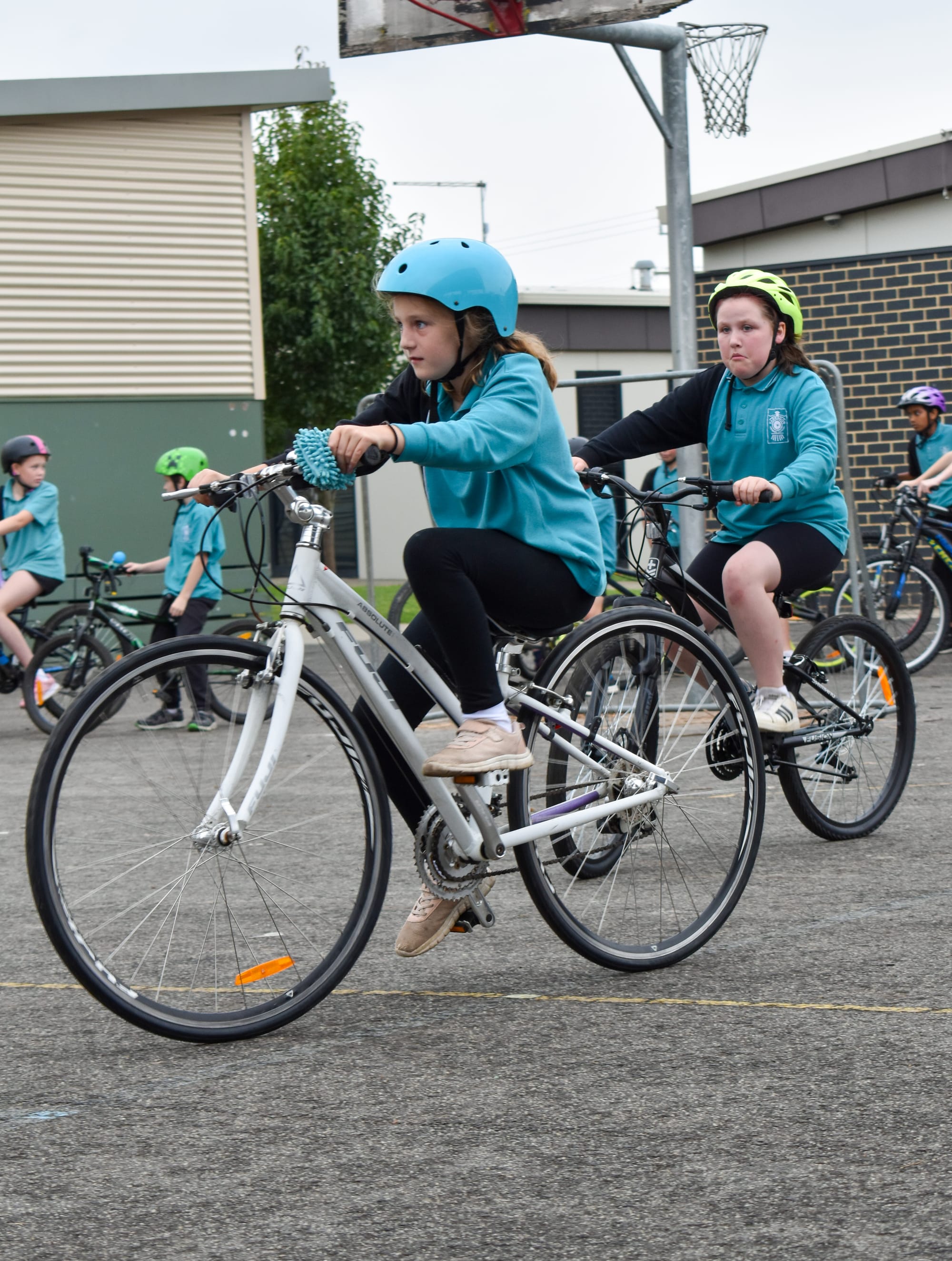 Learning bike safety