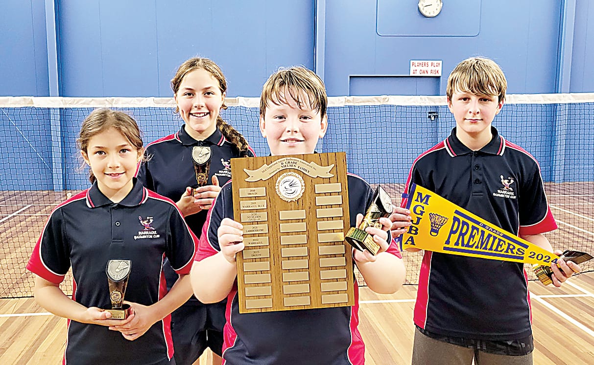 Badminton winners