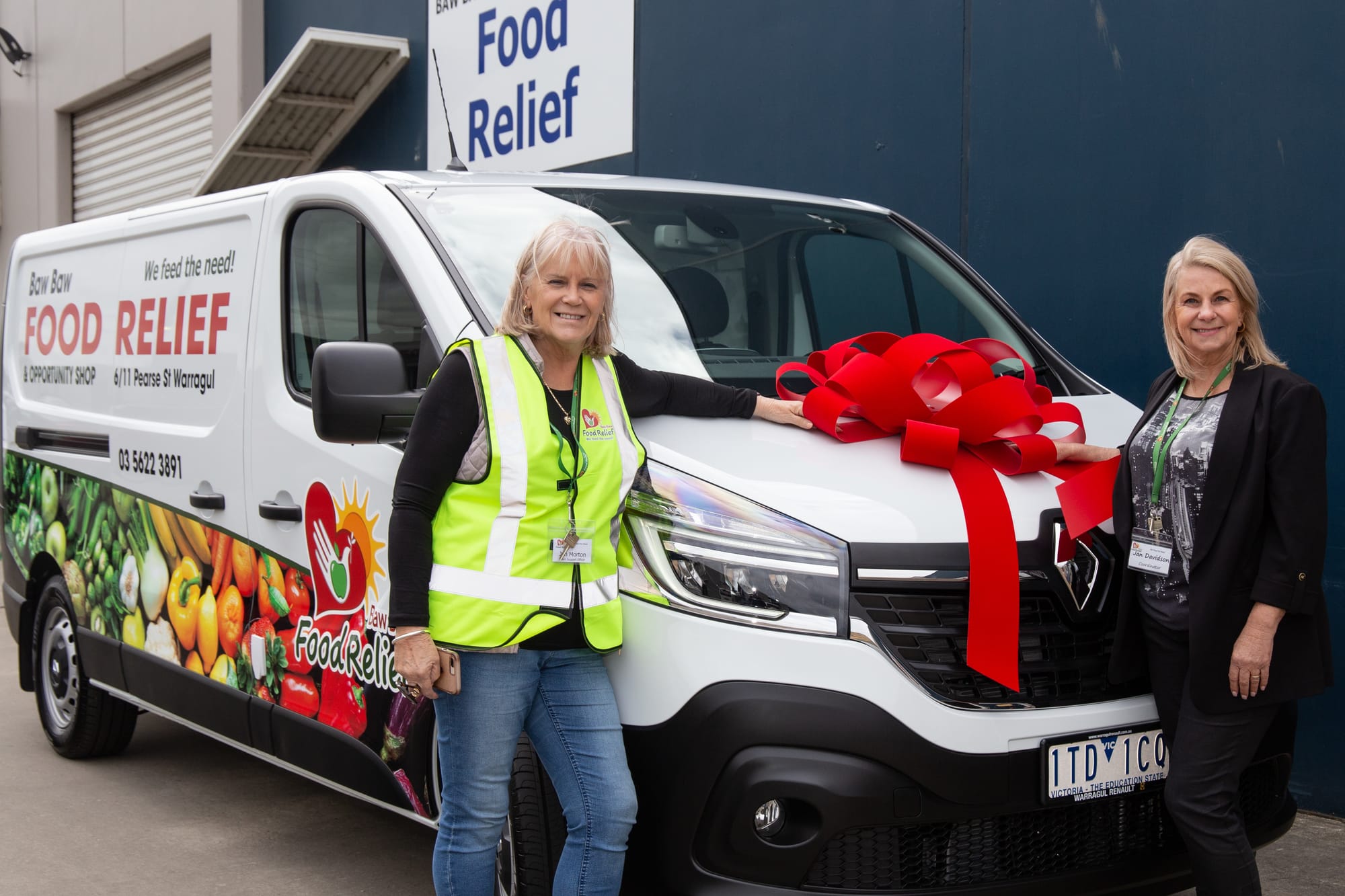 Refrigerated van helps Baw Baw Food Relief expand