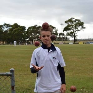 Caleb's cricket success