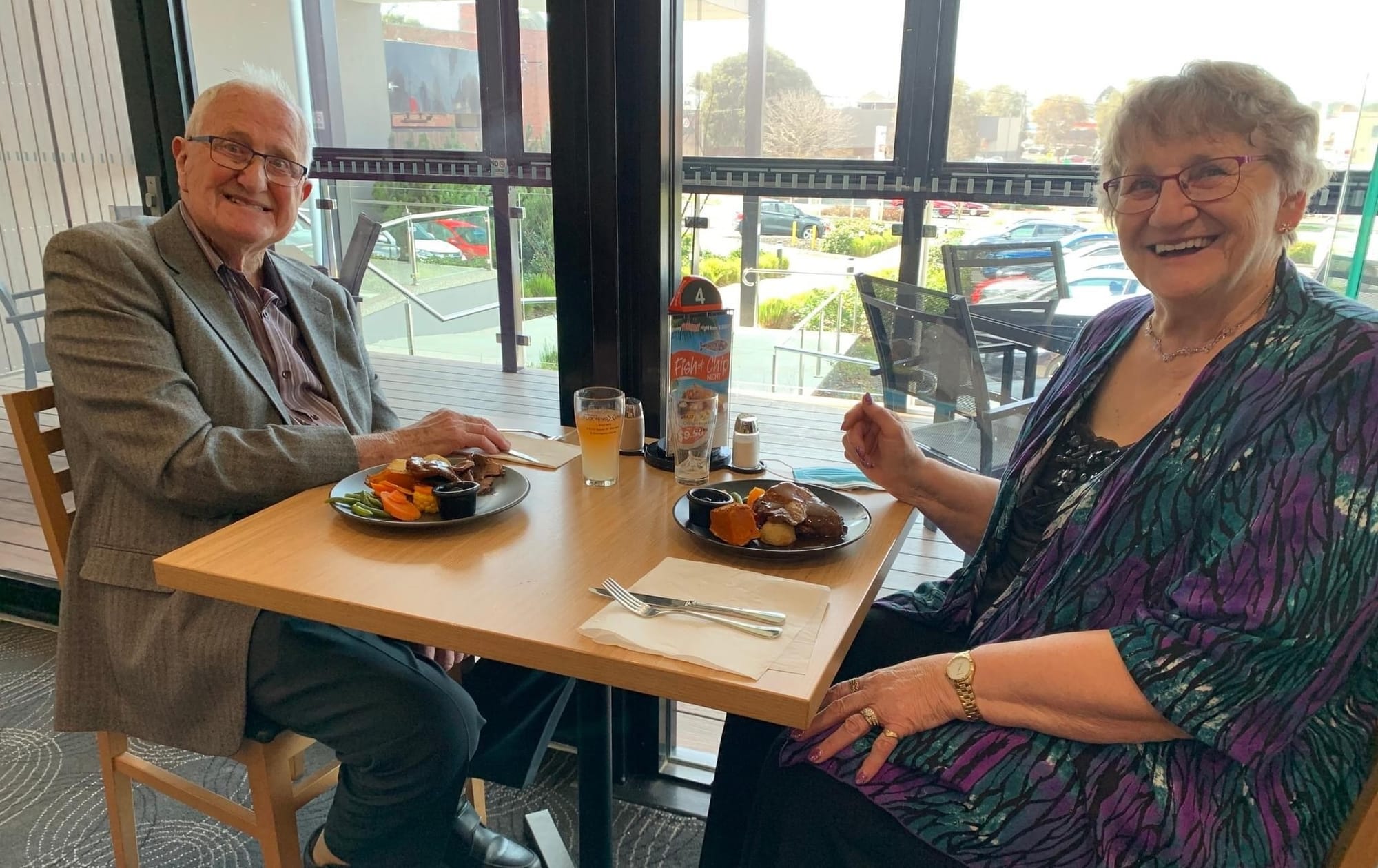Bert and Ruth have full hearts after a special date