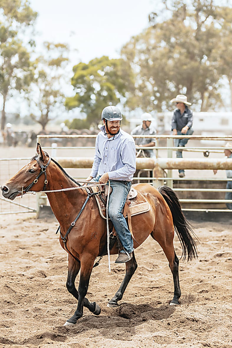 Jarryd Sutton in the Graeme McKnight Memorial Draft, riding Allstars Condor.