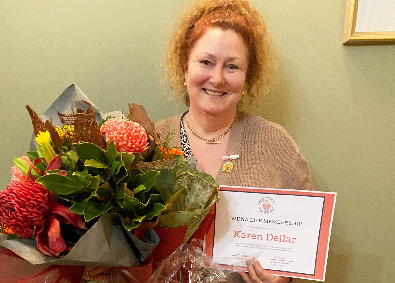 WDNA hold AGM, honour new life member