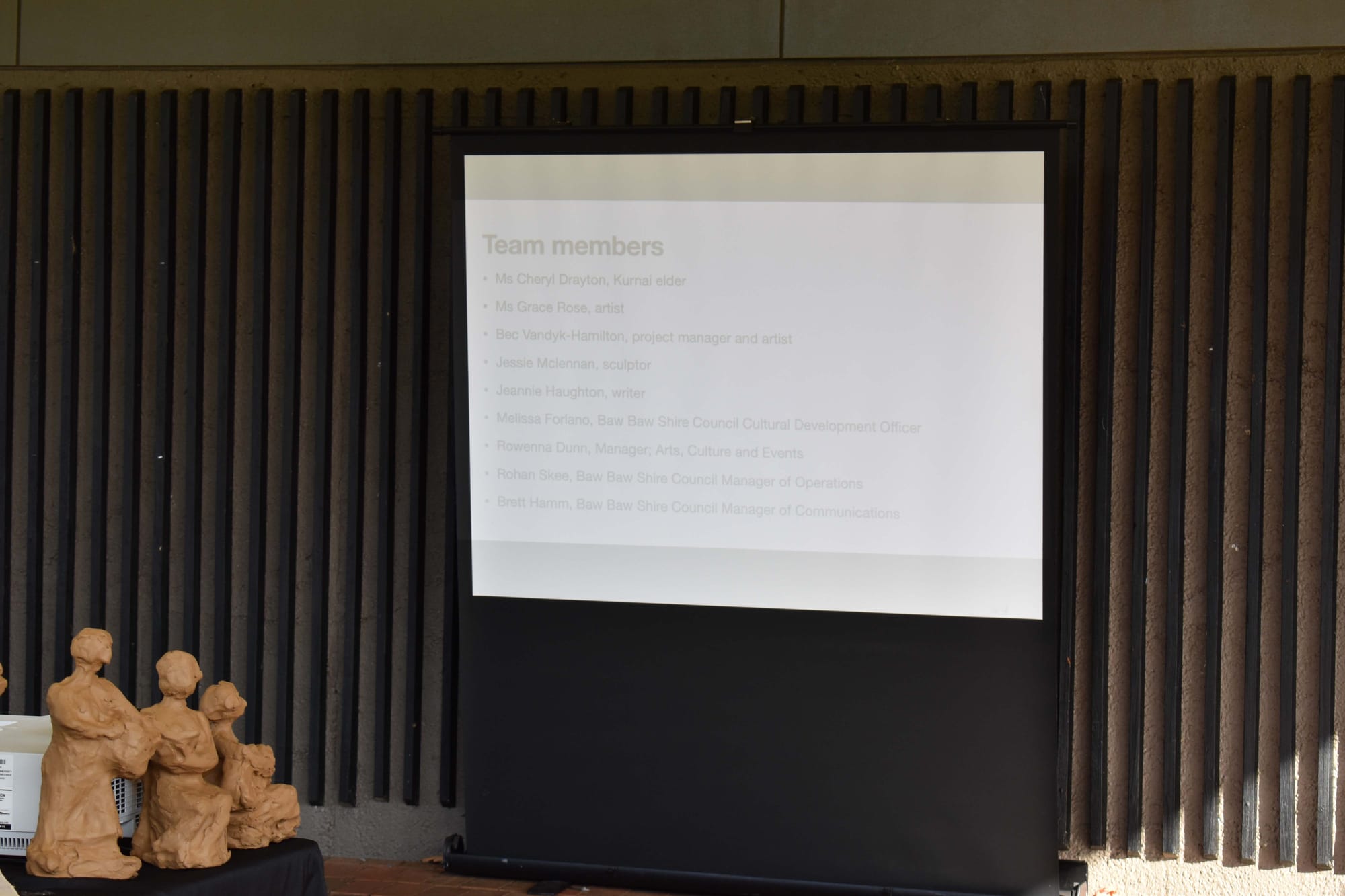 Three Kurnai Women Sculpture - 31.05.2022