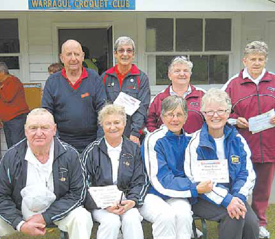 Warragul pair win golf croquet
