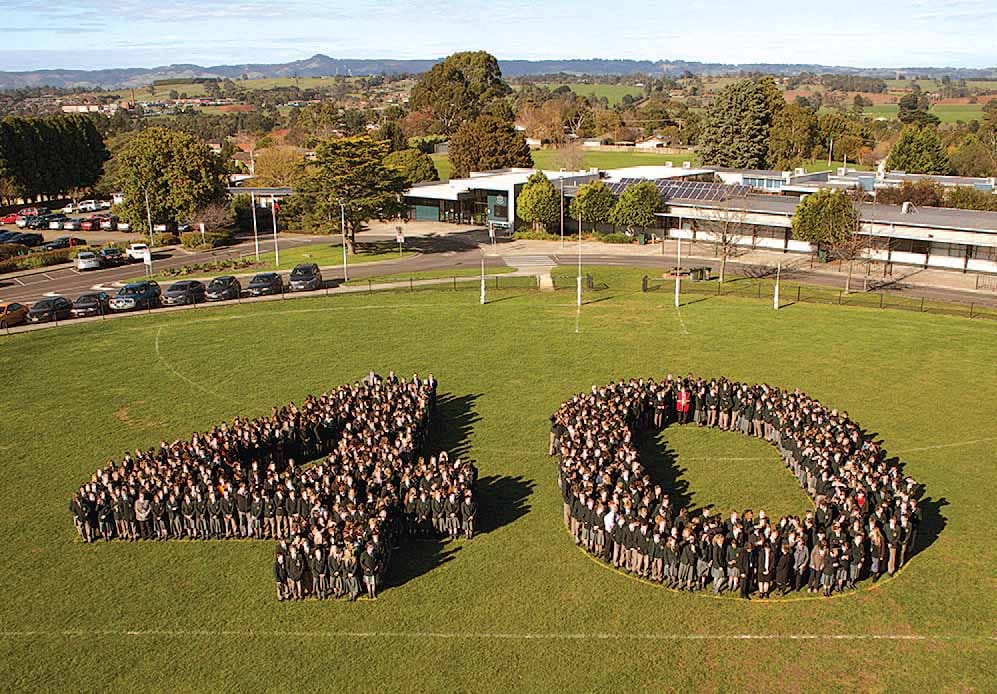 Drone captures 40th anniversary