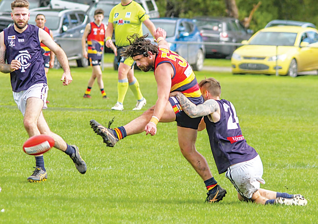 Crows superior to Blues in slippery conditions