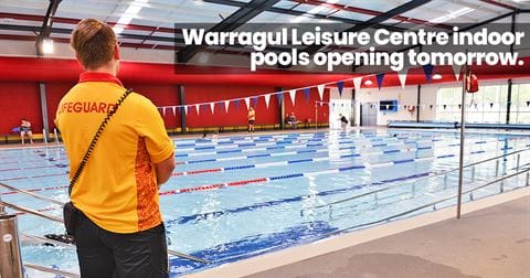 Indoor swimming is back