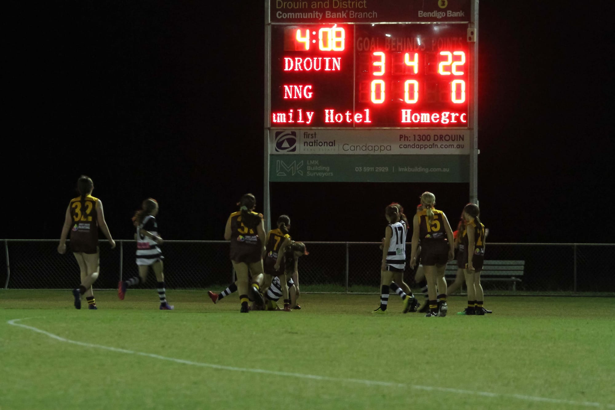 Football Girls (U12's) Nar Nar Goon Vs. Drouin - 20.05.2022