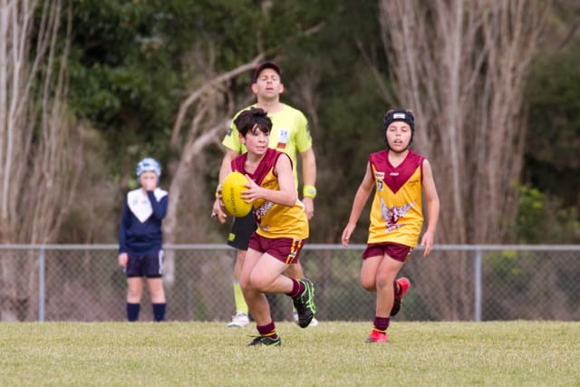 Football WGJFL (U12's) Drouin Gold Vs. Warragul Blues - 05.06.2021 