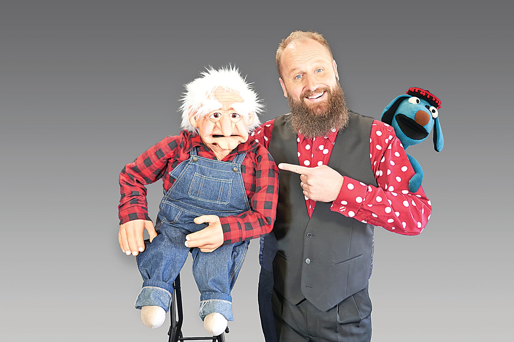 Putting a modern twist on classic ventriloquism