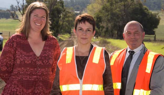 Road upgrade benefits farmers