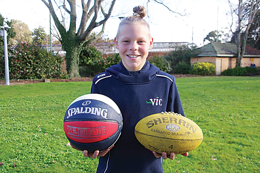 Ollie excels at two sports
