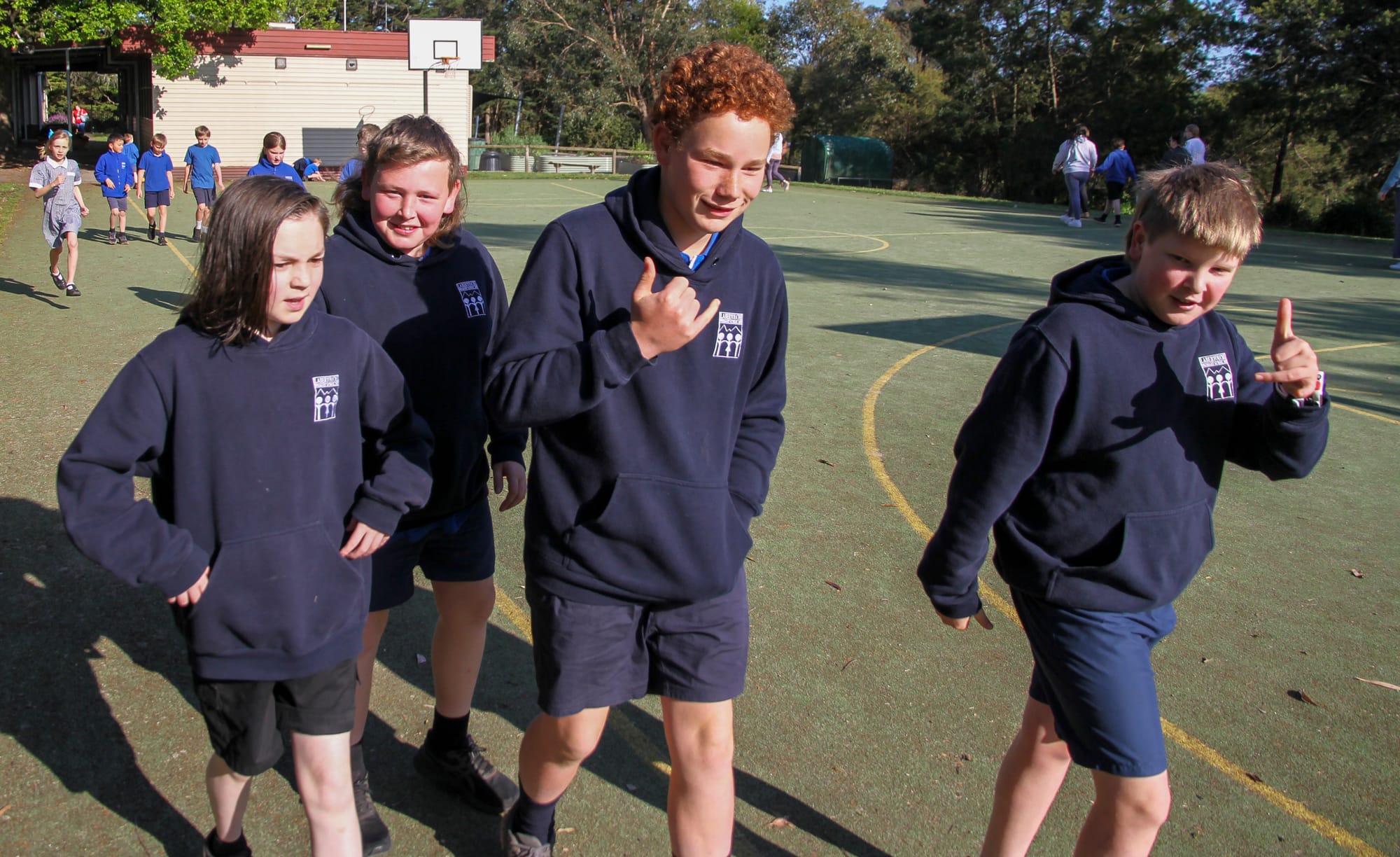 Labertouche community joins Walks to School