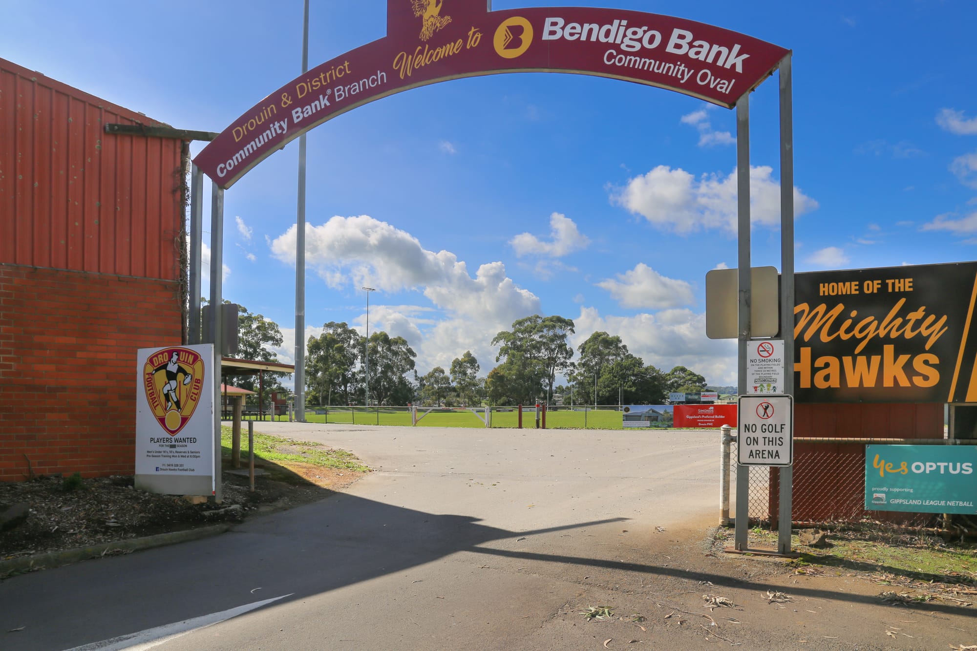 No funds for Drouin oval